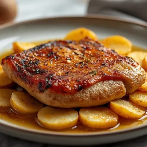 Hähncheneintopf mit Lauch und Kartoffeln recipe