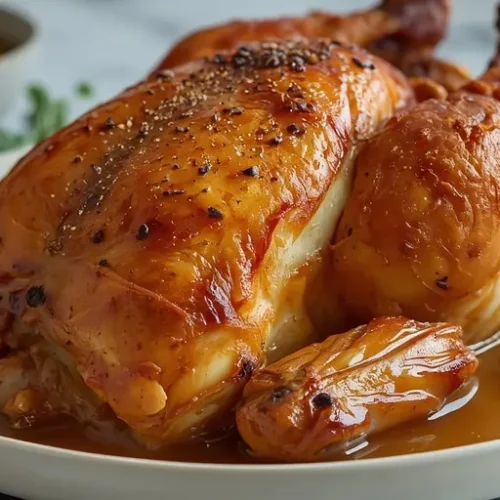 Ganzes Hähnchen im Ofen recipe