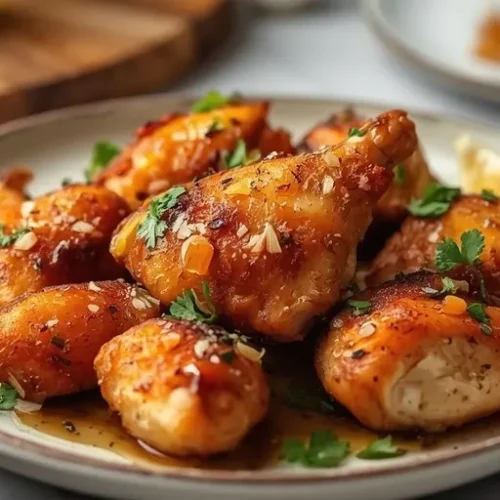 Honey Garlic Chicken im Airfryer recipe