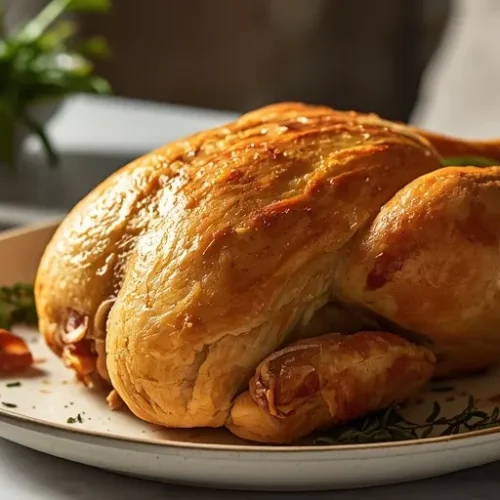 Knuspriges Ofenhähnchen recipe